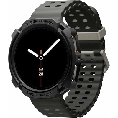 Spigen Rugged Armor Matte Black Samsung Galaxy Watch 8 (44mm) ACS10006 – Zbozi.Blesk.cz