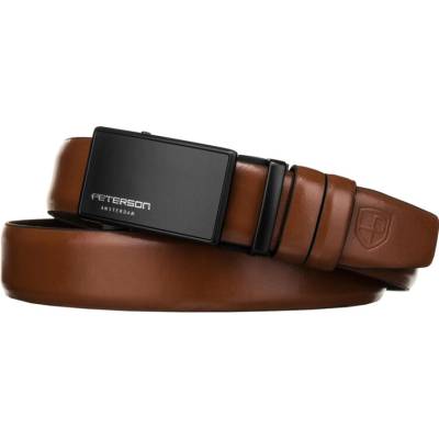 Peterson Pánský pásek PTN A004 BROWN