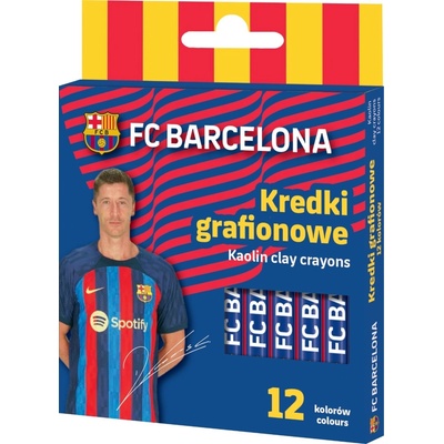 Astra voskové pastelky FC Barcelona 12 ks