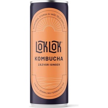 Loklok Kombucha zázvor 250 ml