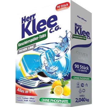 Klee Silver Line All in 1 Tablety do Myčky XXXL 102 ks