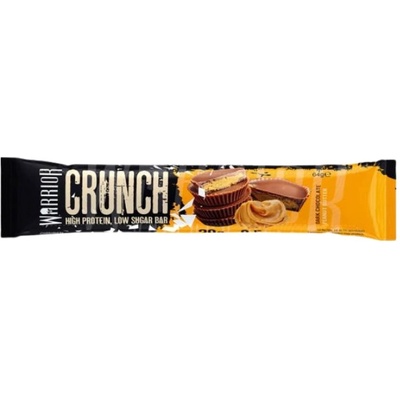 Warrior Crunch Bar | Low Sugar [64 грама] Тъмен шоколад с фъстъци