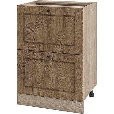 ИРИМ Долен кухненски шкаф Сити МФ-Дъб натурал-06-44 60 см