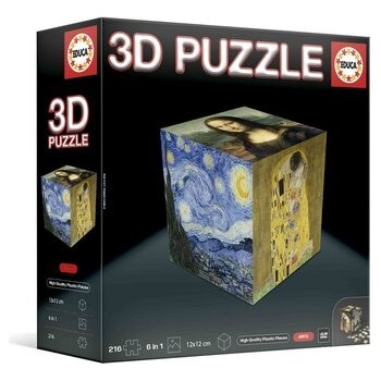 Educa 3D puzzle umelecké Art 216 ks