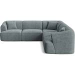 Cosmopolitan Design Тъмносив ъглов диван от рипсено кадифе Campi - Cosmopolitan Design (COS_COR_266_F1_CAMPI6)