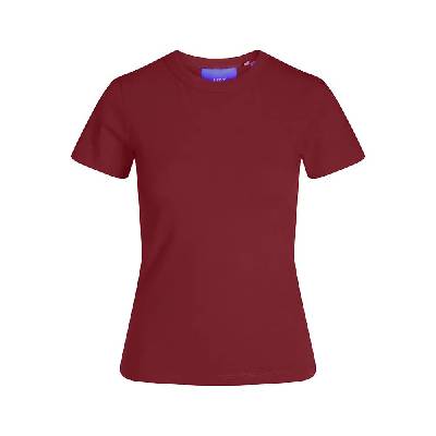 Тениска Jack & jones Gigi Str JJXX short sleeve T-shirt - Red (Cabernet)