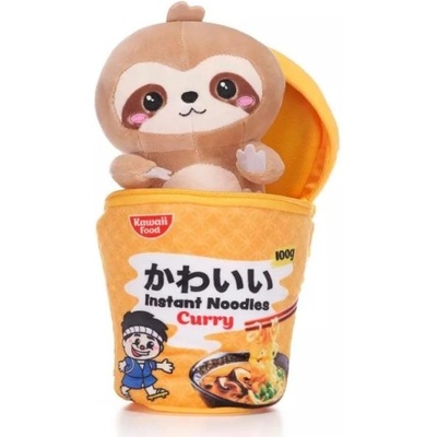 Barrado Kawaii noodle pots Ленивец плюшена играчка 17см