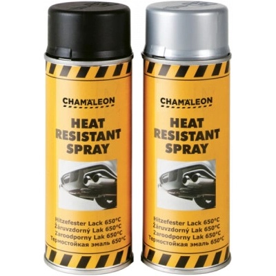 Chamäleon Žáruvzdorný sprej do 650°C 400ml Černá