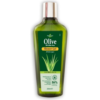 Madis Herbolive Body aloe vera sprchový gél s aloe vera 200 ml