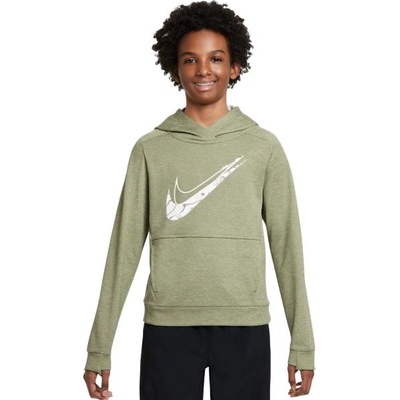 Блуза за момчета Nike Kids Multi Stain Repel Therma-Fit - Зелен