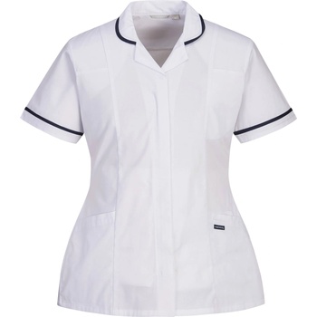 Portwest lw17 / Дамска еластична туника, класическа - бяла s (lw17whrs)