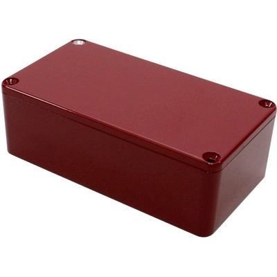 Hammond Electronics 1590B3RD univerzální pouzdro 116 x 77 x 38 litý hliník červená 1 ks