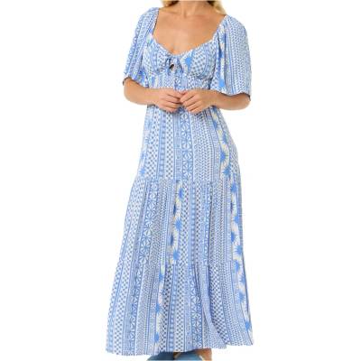 Rip Curl Дамска рокля Rip curl Women's San Carlos S/S Maxi Dress - Blue - размер XXL (134-1628-0117)