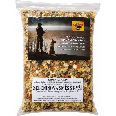 Krmiva Hulín Sušená zeleninová směs s rýží 1 kg