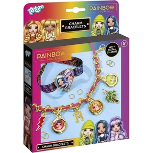 Totum Творчески комплект Totum - Направи си сам, Гривни Rainbow high (T620414) - ozone