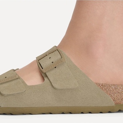 Birkenstock Велурени чехли Birkenstock Arizona (1032061)