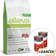 Alleva Equilibrium Sensitive Adult Medium / Maxi Lamb and Ocean Fish 12 kg