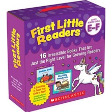 First Little Readers Parent Pack: Guided Reading Levels E & F: 16 Irresistible Books That Are Just the Right Level for Growing Readers