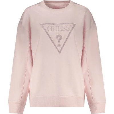 Guess jeans Дамски суитшърт с цип guess jeans, Размер xl, Цвят Роза (w6rq16kb681_rsa627)