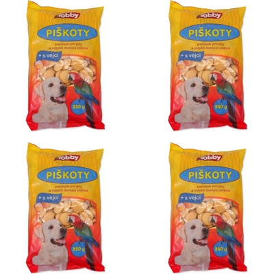 Tobby Piškoty 4 x 250 g