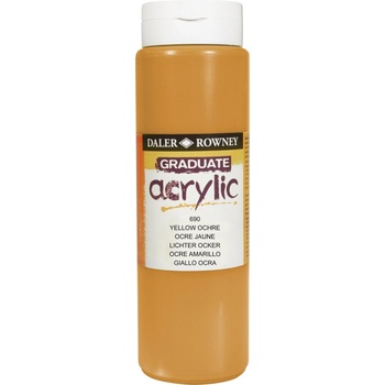 Daler-Rowney Graduate АКРИЛНА боя Yellow Ochre 500 ml 1 бр (123500690)