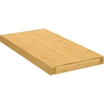 vidaXL Стенен рафт 40x20x2, 5 см бамбук (352728)