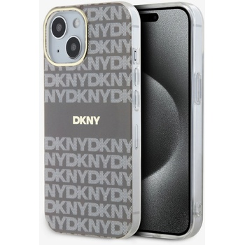 DKNY PC/TPU Repeat Pattern Tonal Stripe Magsafe Back Cover за iPhone 15 Beige DKNY DKNY | Bezhov | ЖЕНИ | UNI