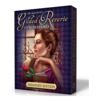 Gilded Reverie Lenormand, m. 1 Buch, m. 47 Beilage, Lenormand-Karten, Lenormand-Karten