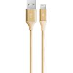 Ttec Кабел AlumiCable Lightning Charge / Data Cable - Златист