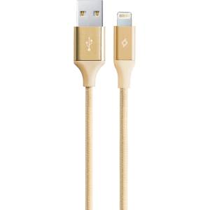 Ttec Кабел AlumiCable Lightning Charge / Data Cable - Златист