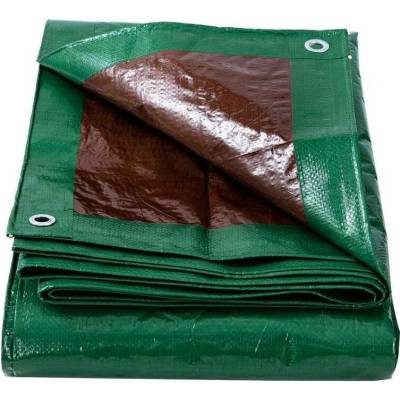 PHT Plachta krycí s kovovými oky 120 g/m2 zelená 2 × 2 m 8591715467360