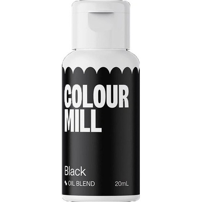 Colour Mill Jedlá potravinářská černá Oil Blend Black 20 ml