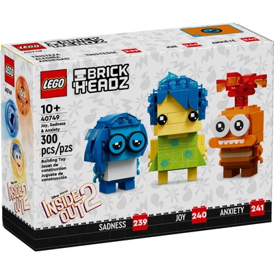 LEGO® BrickHeadz 40749 Radosť, Smútok a Strach