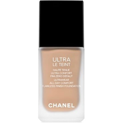 Chanel Ultra Le Teint Flawless Finish Foundation dlouhotrvající matující make-up pro sjednocení barevného tónu pleti BR42 30 ml