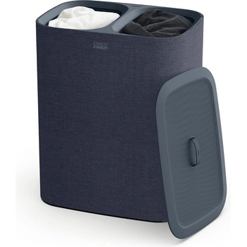 Joseph Joseph Кош за пране Joseph Joseph Tota 50004, 90 l, Дръжки за пренасяне, 2 разделения, Черен (50004)