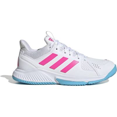 adidas Дамски обувки Adidas Court Flight Indoor Shoes Womens - White/Pink