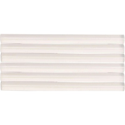 TOYA Силиконови пръчки за топло лепене, прозрачни, Ø 11.2 x 100 mm, 6 броя (EURO 73270)