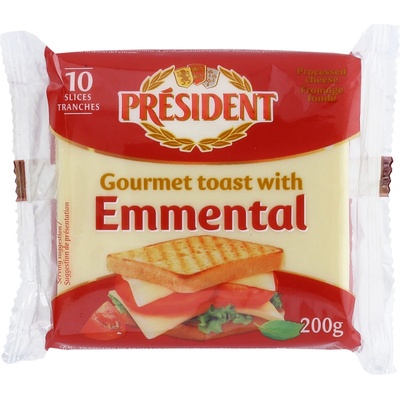 PRÉSIDENT Sýr tavený Emmental chlaz 200 g