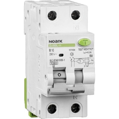 Noark 107391 Ex9BL-H 1P+N C6 30mA
