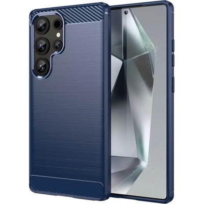 HQWear Карбонов кейс за Samsung Galaxy S25 Ultra - син (5907769368431)