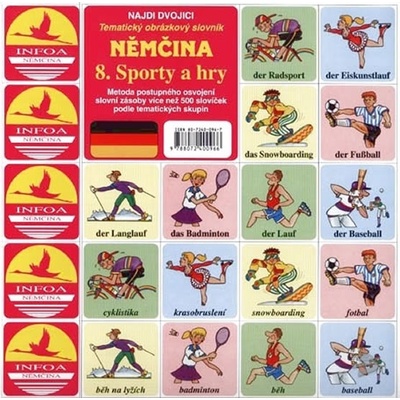 Najdi dvojici - Němčina - 8. Sporty a hry - neuveden