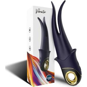  Вибратор за клиторна и вагинална игра, 23, 3см. - Armony Shadow Black (D-237920)