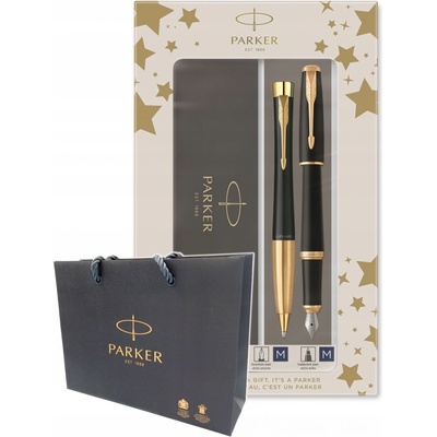 Parker Urban Matt Black CT sada plnicí pero a kuličková tužka 1501/2573381 – Zboží Dáma