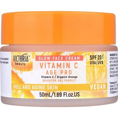 Victoria beauty Vegan Vitamín C AGE PRO SPF20 50 ml