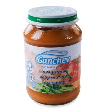 Image 1 of Ганчев пюре Натурално асорти от зеленчуци