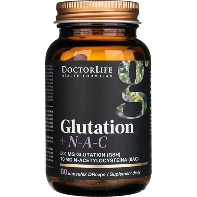 Doktor Lifeg lutatión + N-A-C 60 kapsúl