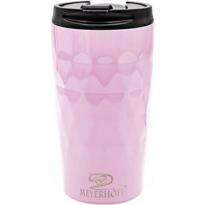 Meyerhoff Hrnek termo nerez Diamond růžová 380 ml