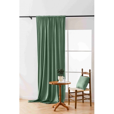 Zatemňovací závěsy VELVET mentolové 140x250 cm (2 ks), řasící páska – Hledejceny.cz