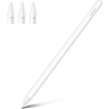 Ugreen Dotykové pero s bezdrôtovým nabíjaním pre tablety iPad biely LP653