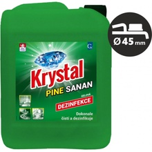 Krystal Pine Sanan - extra hustý čistící s dezinfekční gel 5 l